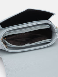 DressBerry Textured Structured Satchel Bag