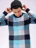 The Indian Garage Co Men Checked Pullover Sweaters