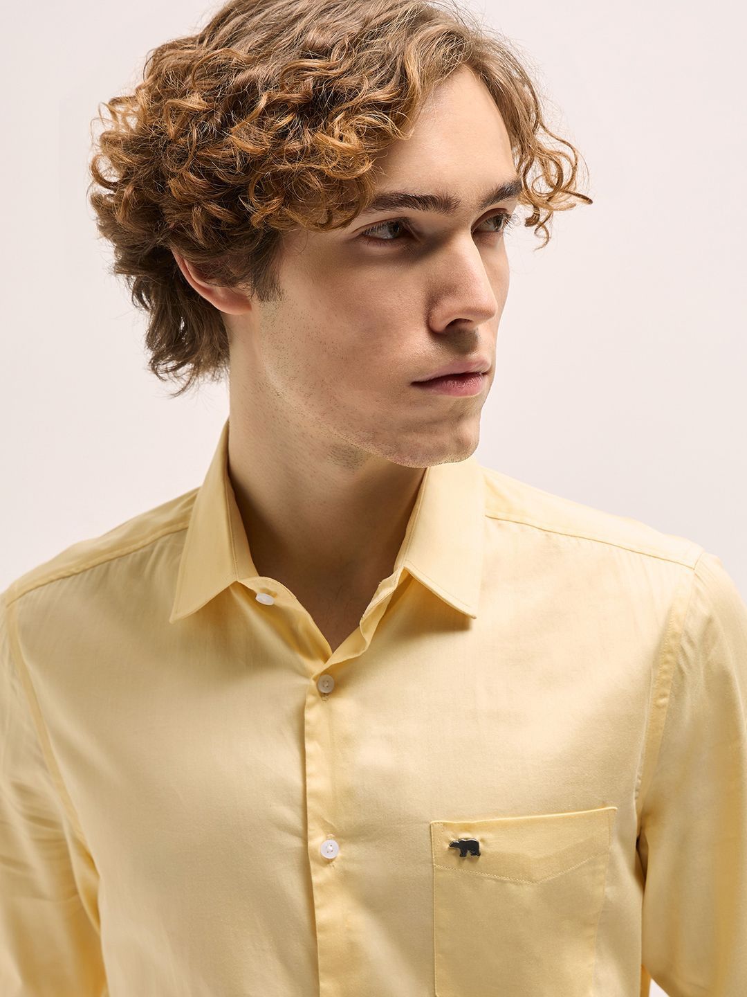 THE BEAR HOUSE Tailored Fit Pure Cotton Formal Shirt