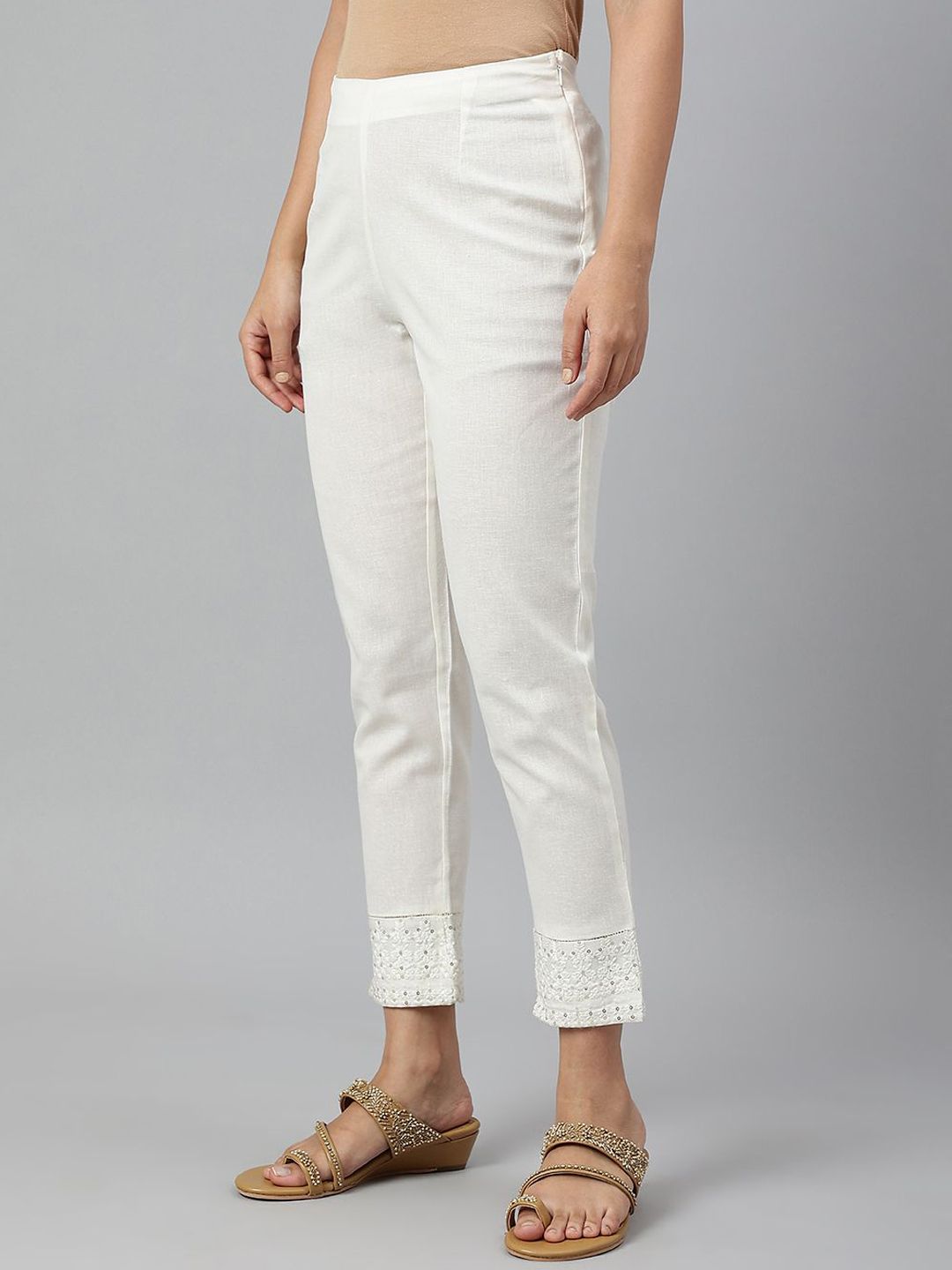 W Women Slim Fit Trousers