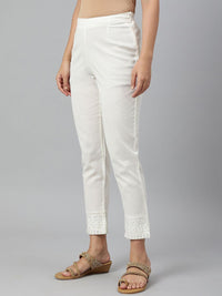 W Women Slim Fit Trousers