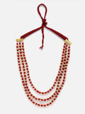 Anouk Gold-Plated Beaded Layered Necklace