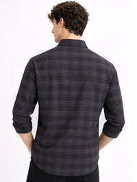 ADRO Men Standard Tartan Checks Checked Casual Shirt