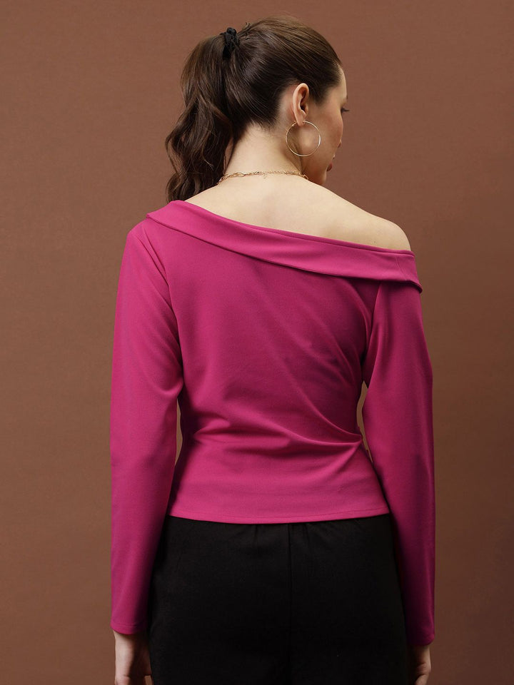 Athena Asymmetrical Neck Top