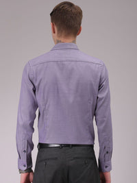 The Indian Garage Co. X Luxe Men Cutaway Collar Solid Slim Fit Formal Shirt