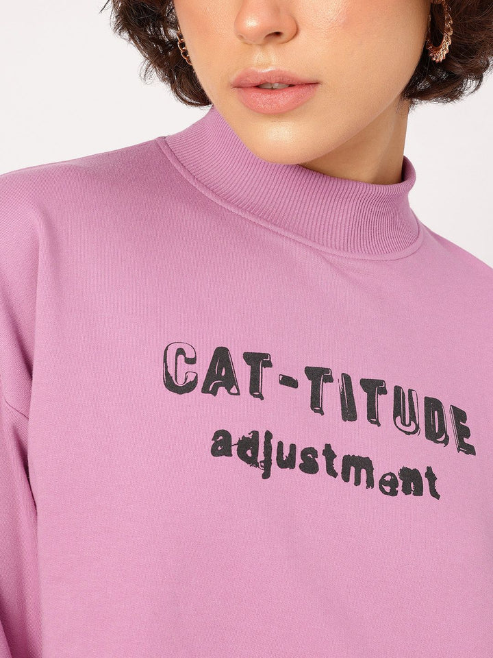 DressBerry Boxy Crop Sweatshirt