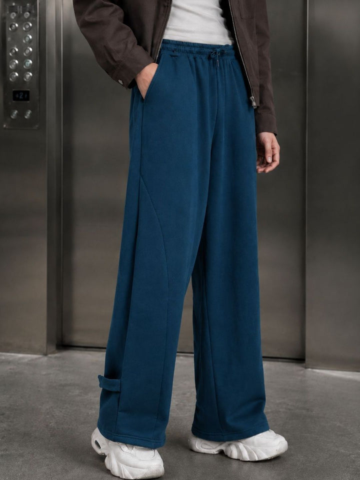 Eszett Men Relaxed Korean Fit Easy Wash High-Rise Seluar