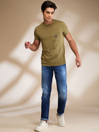 Being Human Men Slim Fit Low Distress Mid Rise Jeans