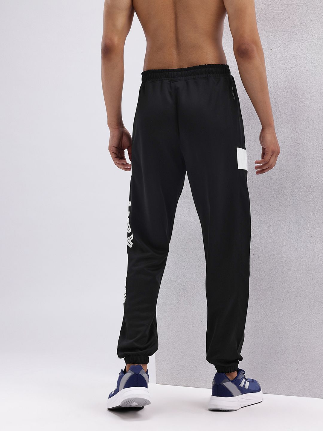 HRX by Hrithik Roshan Men Typography Printed Rapid-Dry Running Joggers