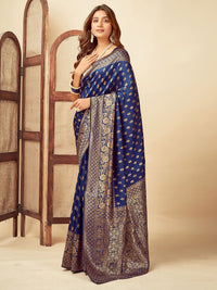 KALINI Woven Design Zari Art Silk Banarasi Saree