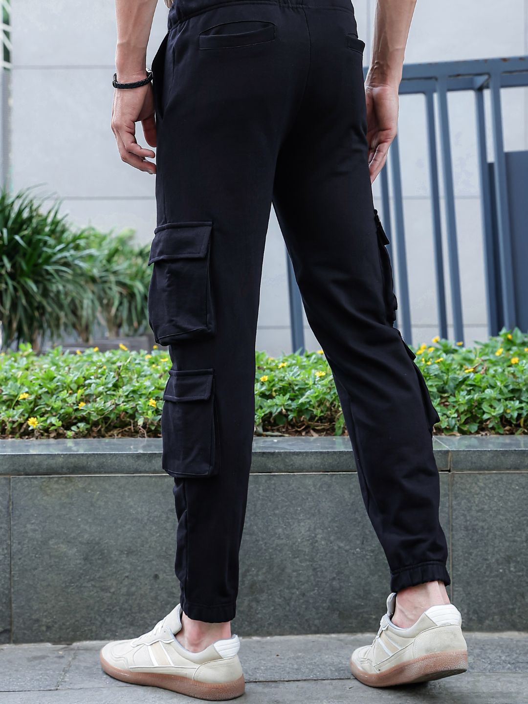 Eszett Men Baggy Cotton Joggers
