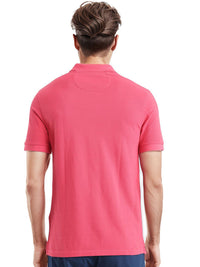 T-shirt kapas kolar pepejal lelaki yang jarang ditemui