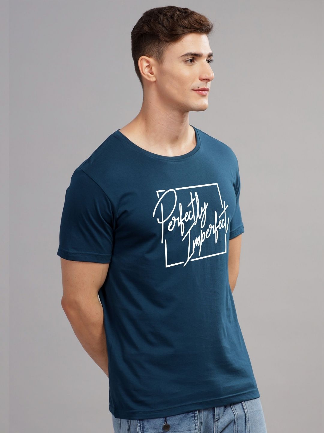 ADRO Men Printed T-shirt