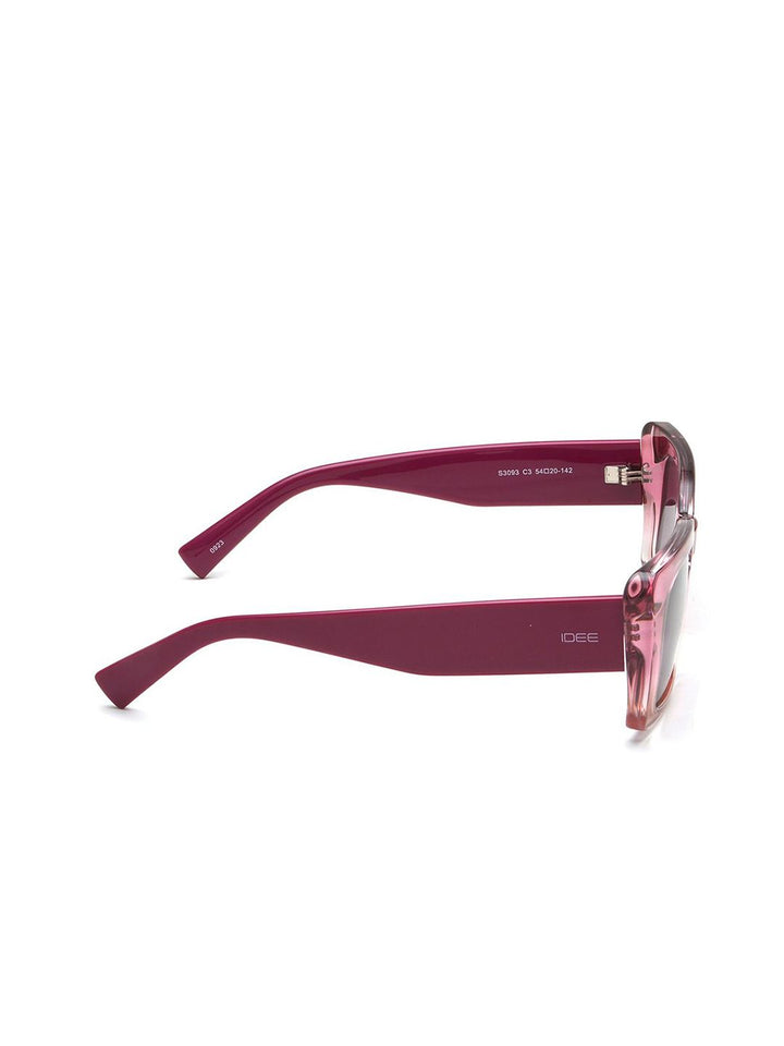 IDEE Women Rectangle Sunglasses with UV Protected Lens IDS3093C3SG