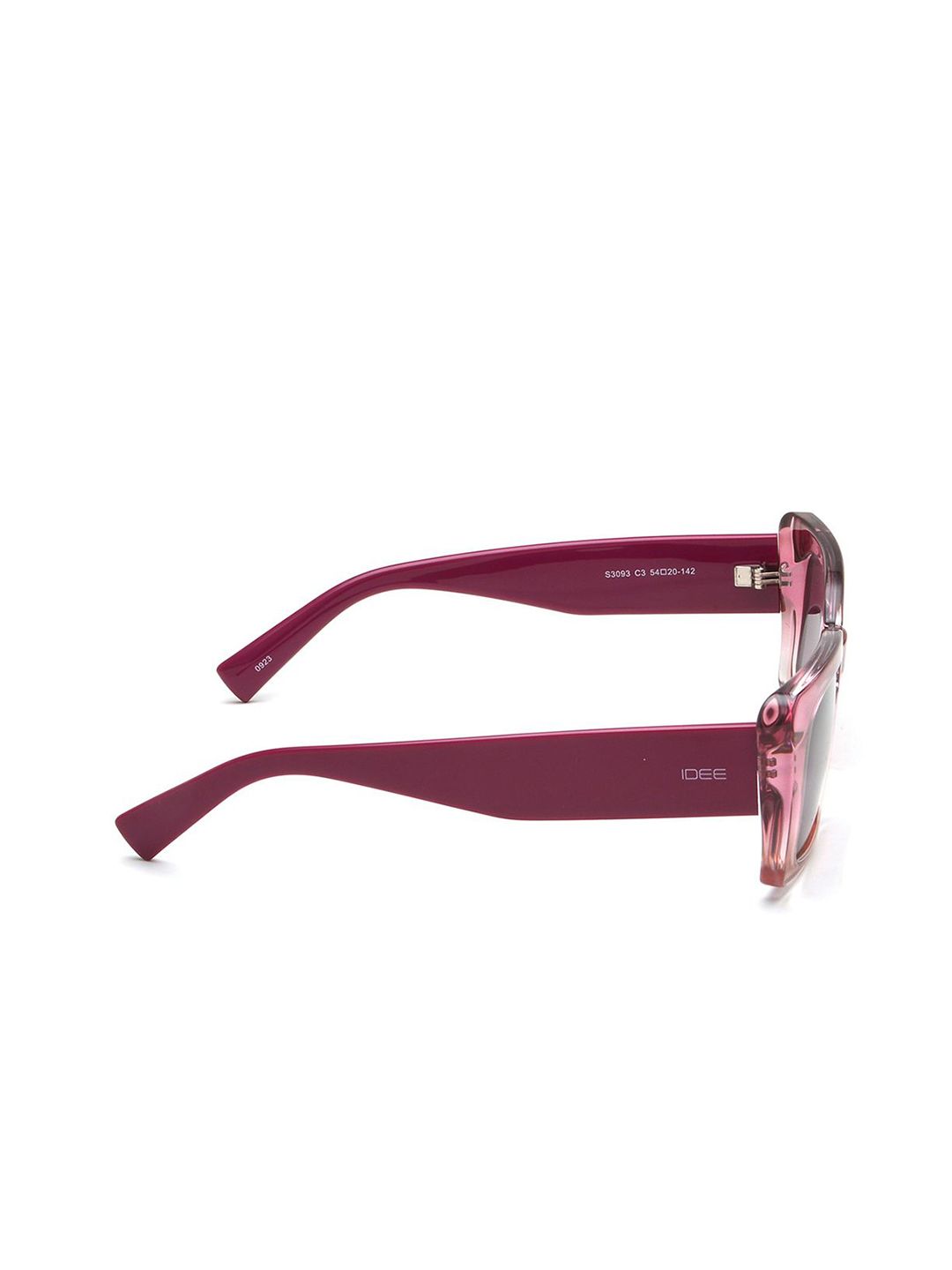IDEE Women Rectangle Sunglasses with UV Protected Lens IDS3093C3SG