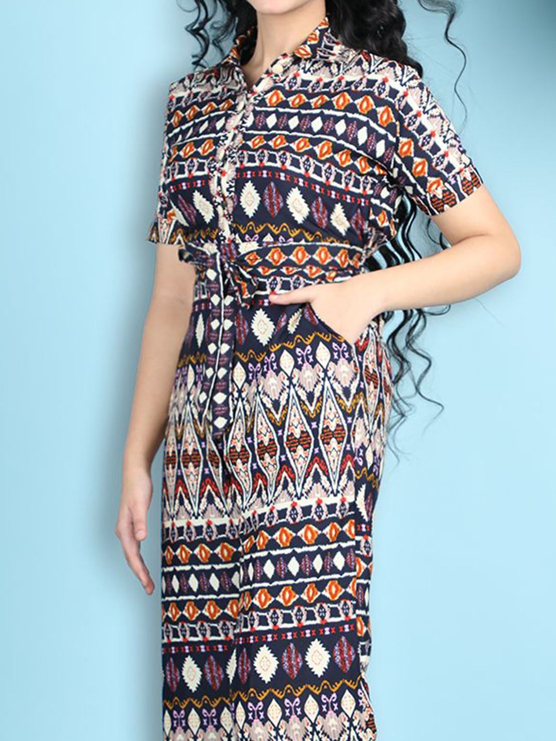 Cutiekins Girls Printed Basic Jumpsuit