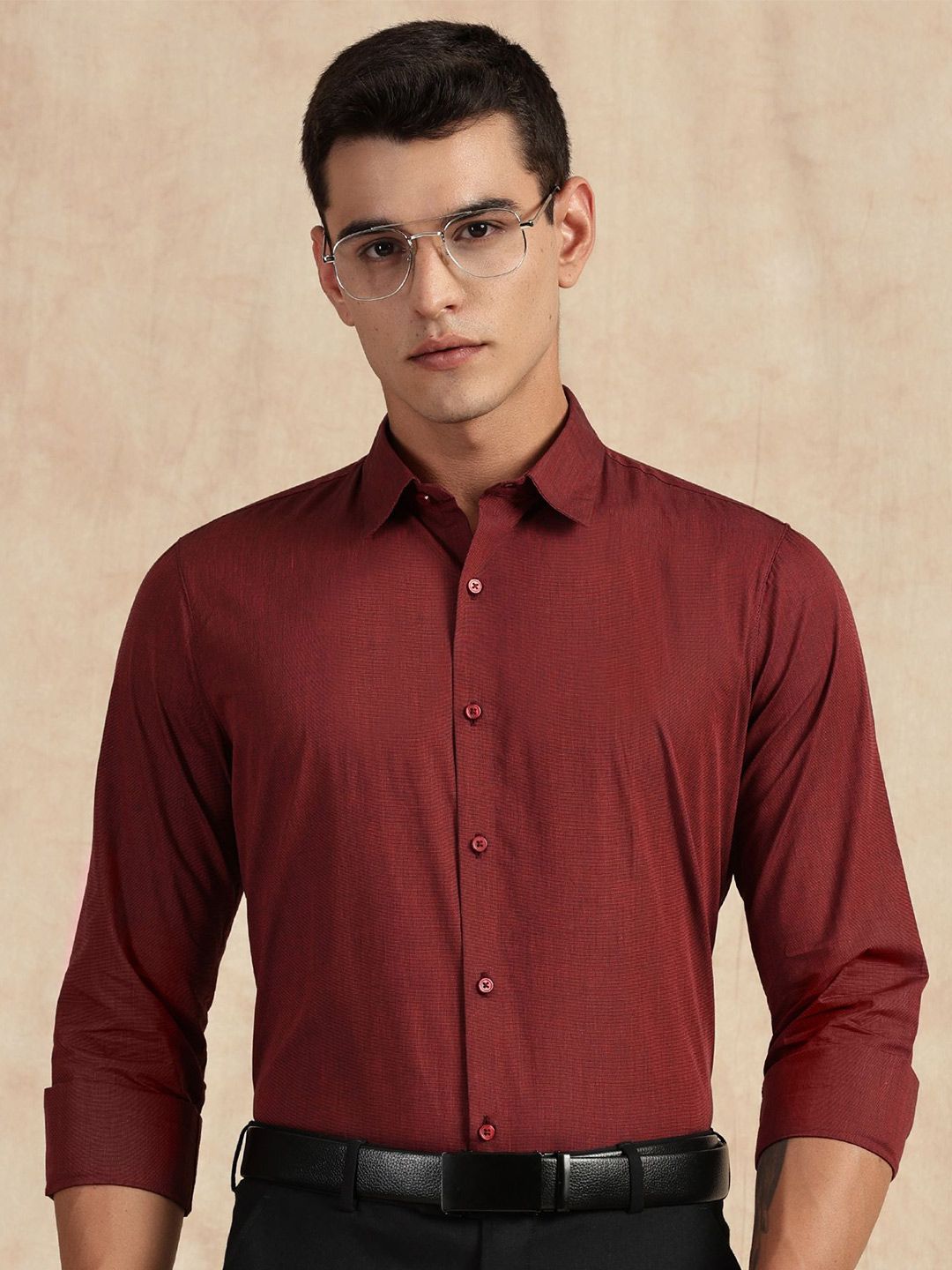 Thomas Scott Classic Slim Fit Spread Collar Pure Cotton Formal Shirt