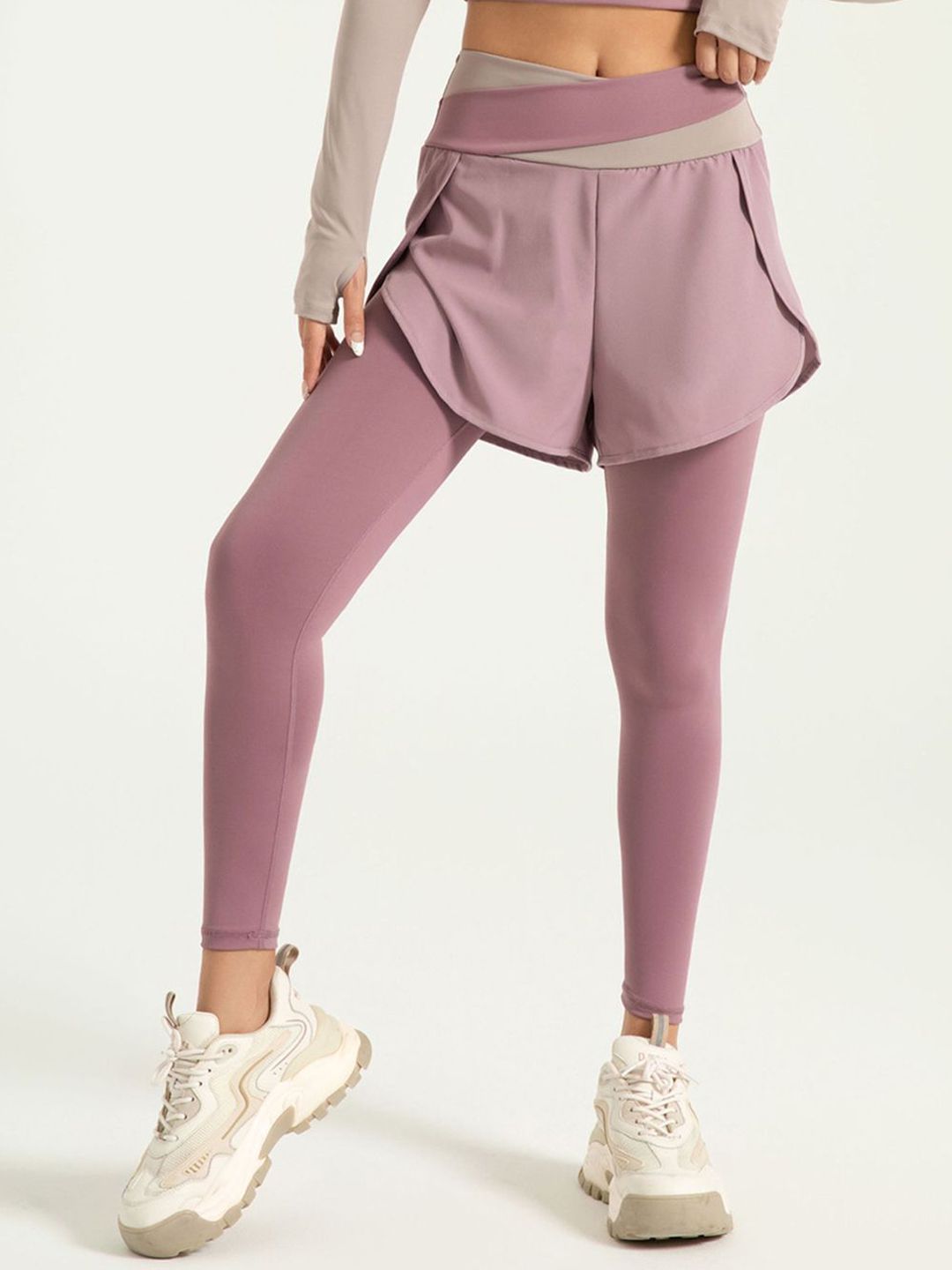 HRX by Hrithik Roshan High-Rise Ankle-Length Gym Tights