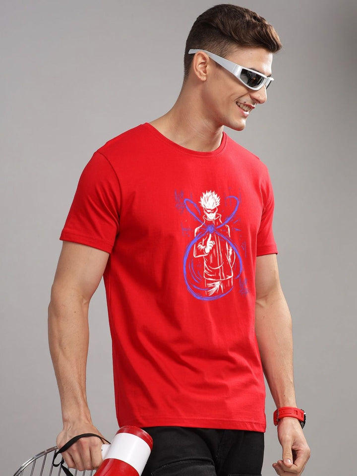 ADRO Men Graphic Printed Graphic Print Others Round Neck Cotton Tshirt