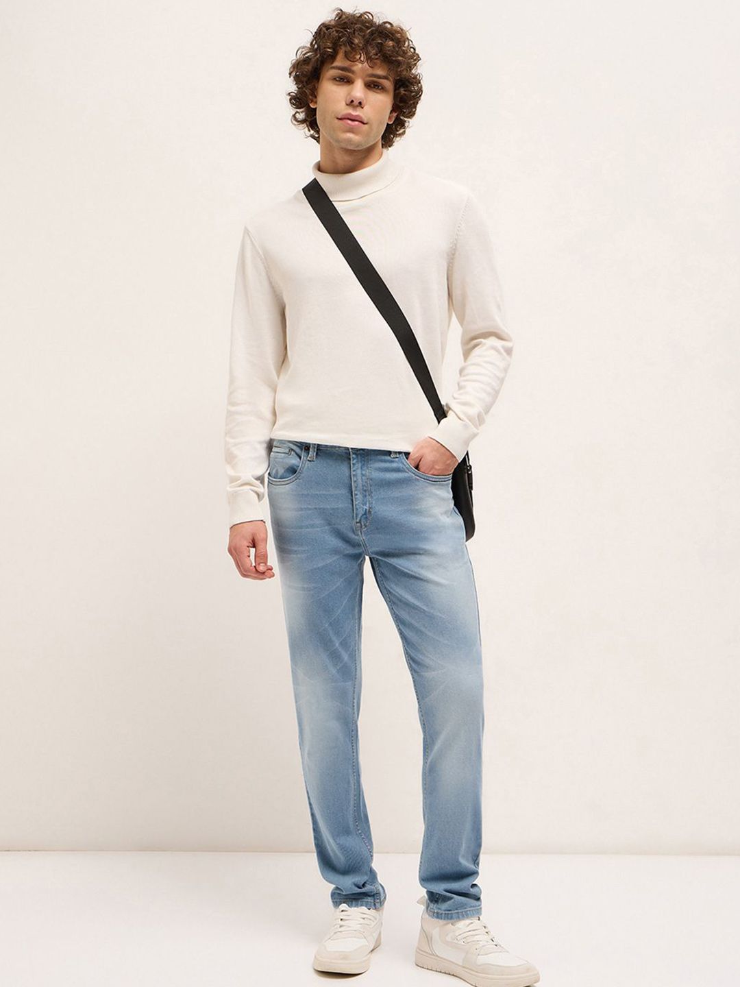 THE BEAR HOUSE Men Slim Fit Stretchable Jeans