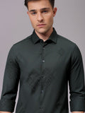 The Indian Garage Co Men Slim Fit Opaque Party Shirt