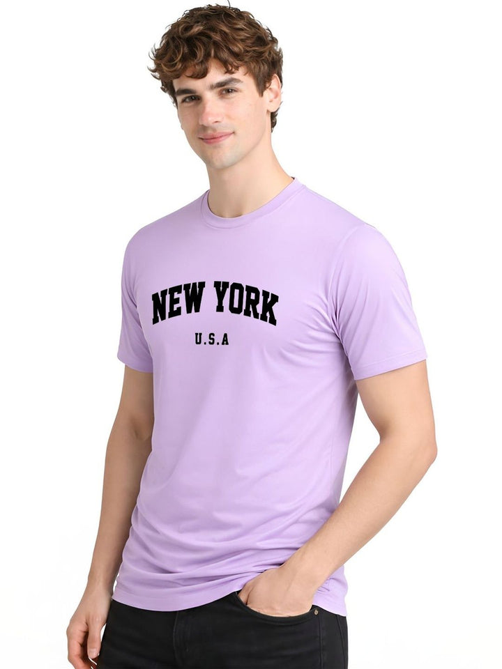 ADRO Men Typography Printed T-shirt