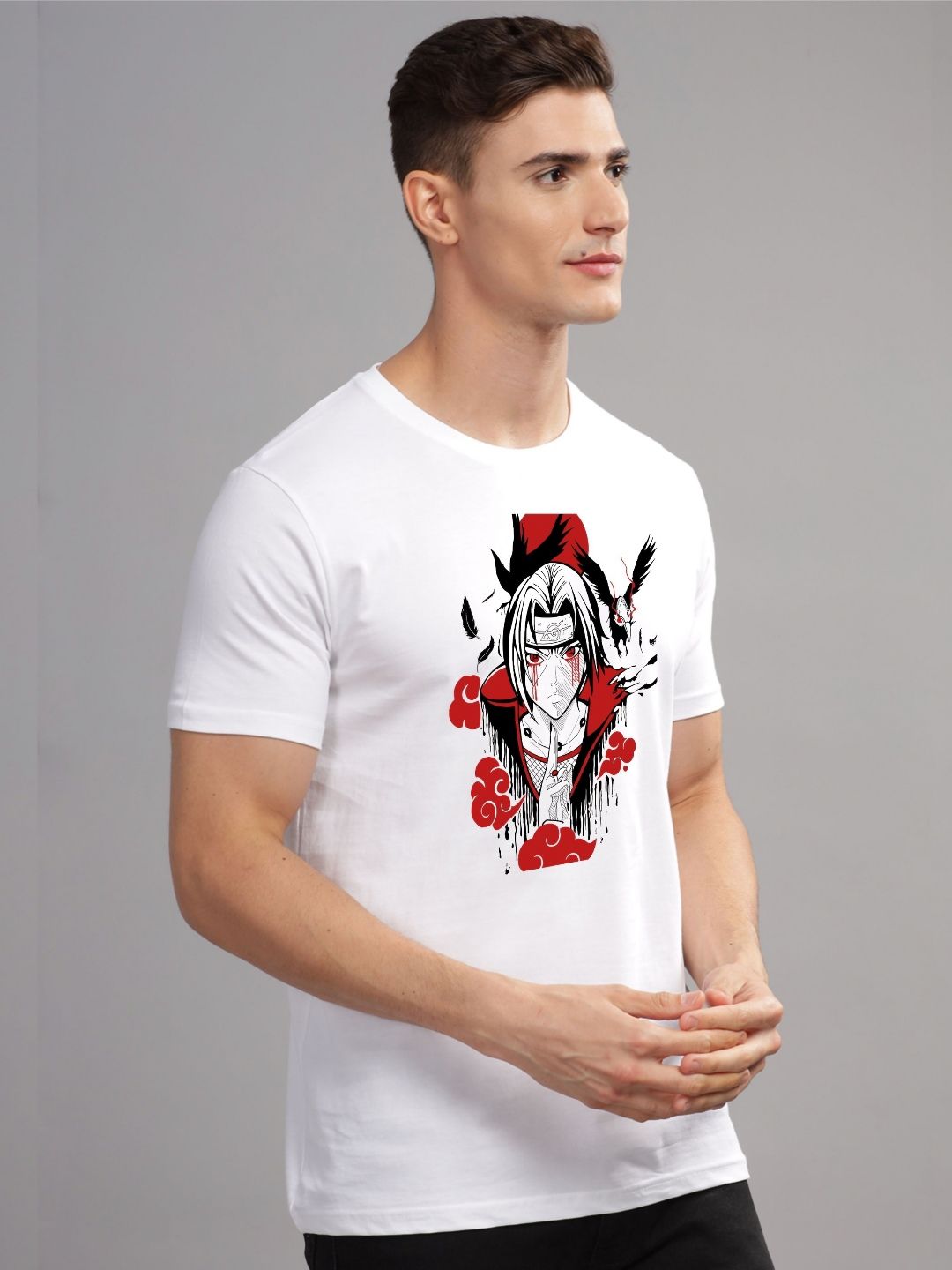 ADRO Anime Printed Applique T-shirt