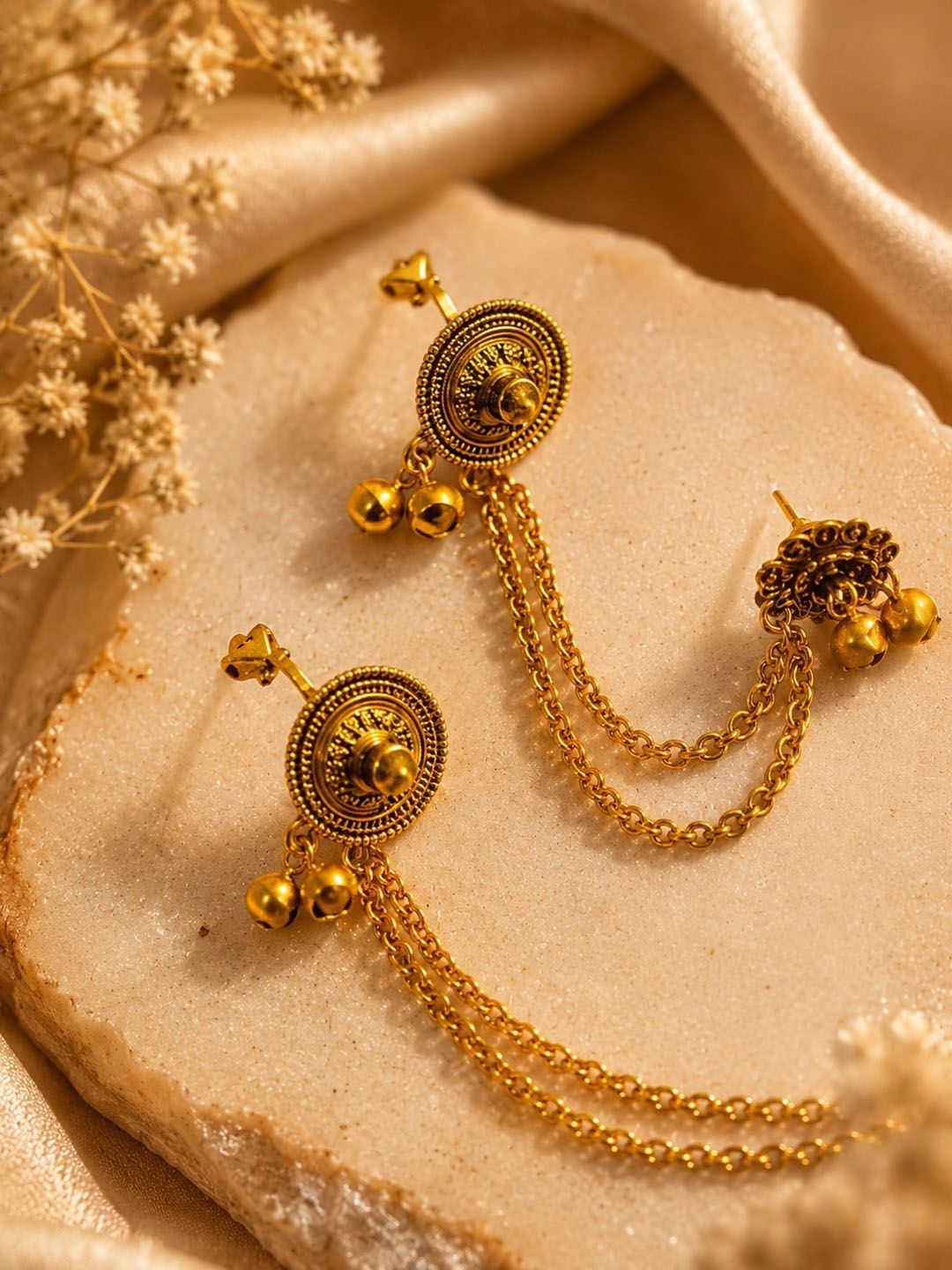 PANASH Circular Ear Cuff Earrings