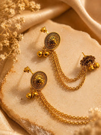 PANASH Circular Ear Cuff Earrings