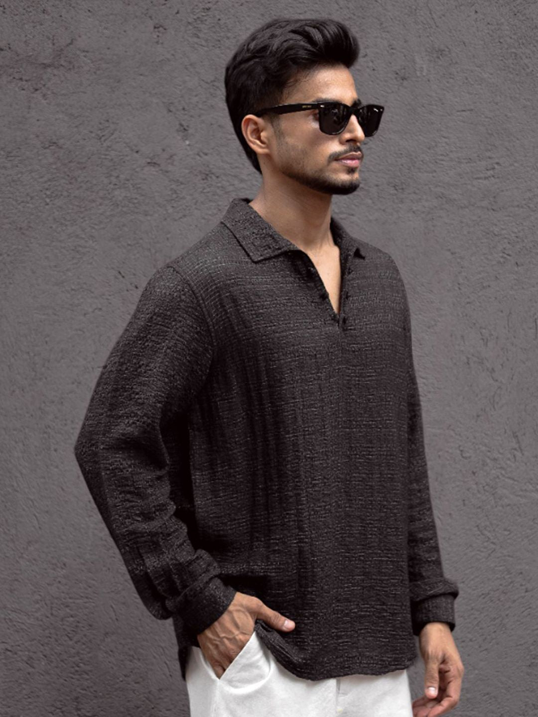 Powerlook Men Opaque Casual Shirt
