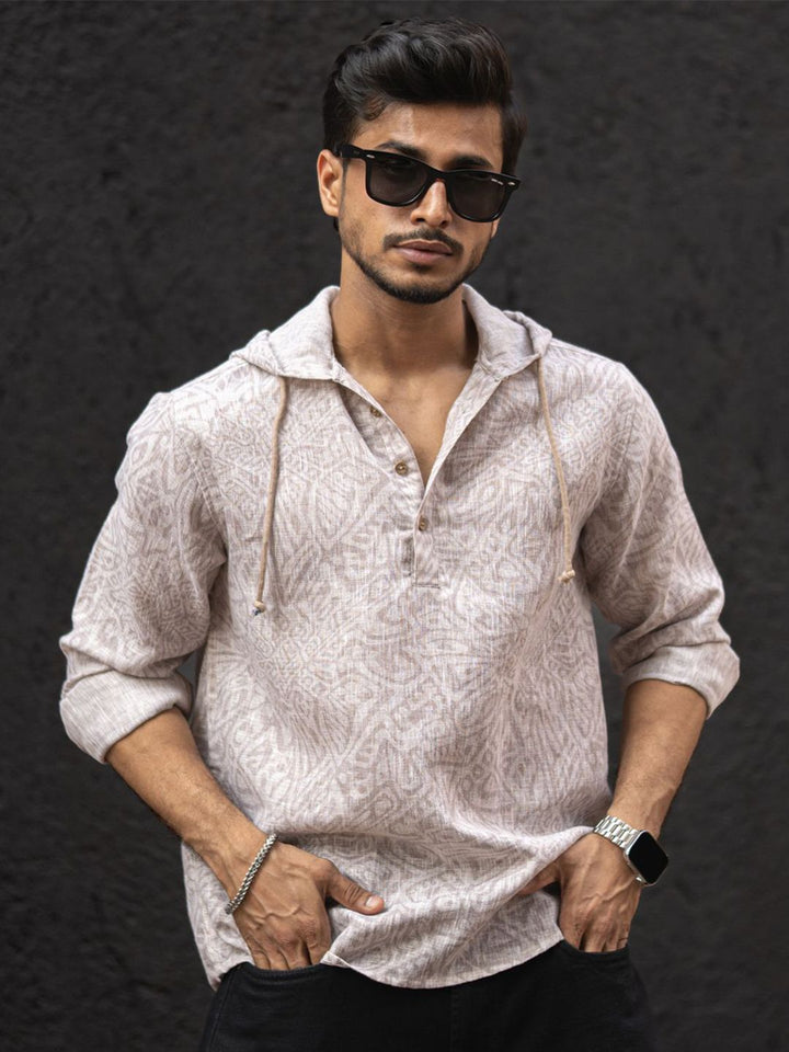 Powerlook Men Floral Opaque Printed Casual Shirt