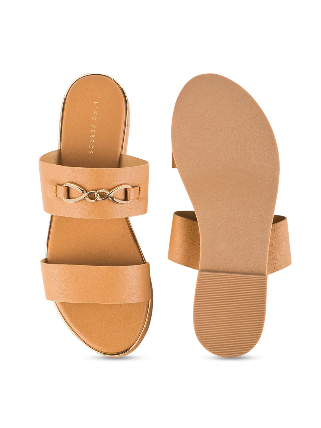 Lino Perros Women Open Toe Flats