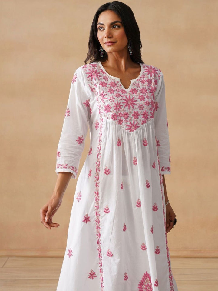 Rumah Wanita Chikankari Kurta Chikankari