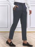 KLOTTHE Men's Cotton Rich Solid Slim Fit Gurkha pants