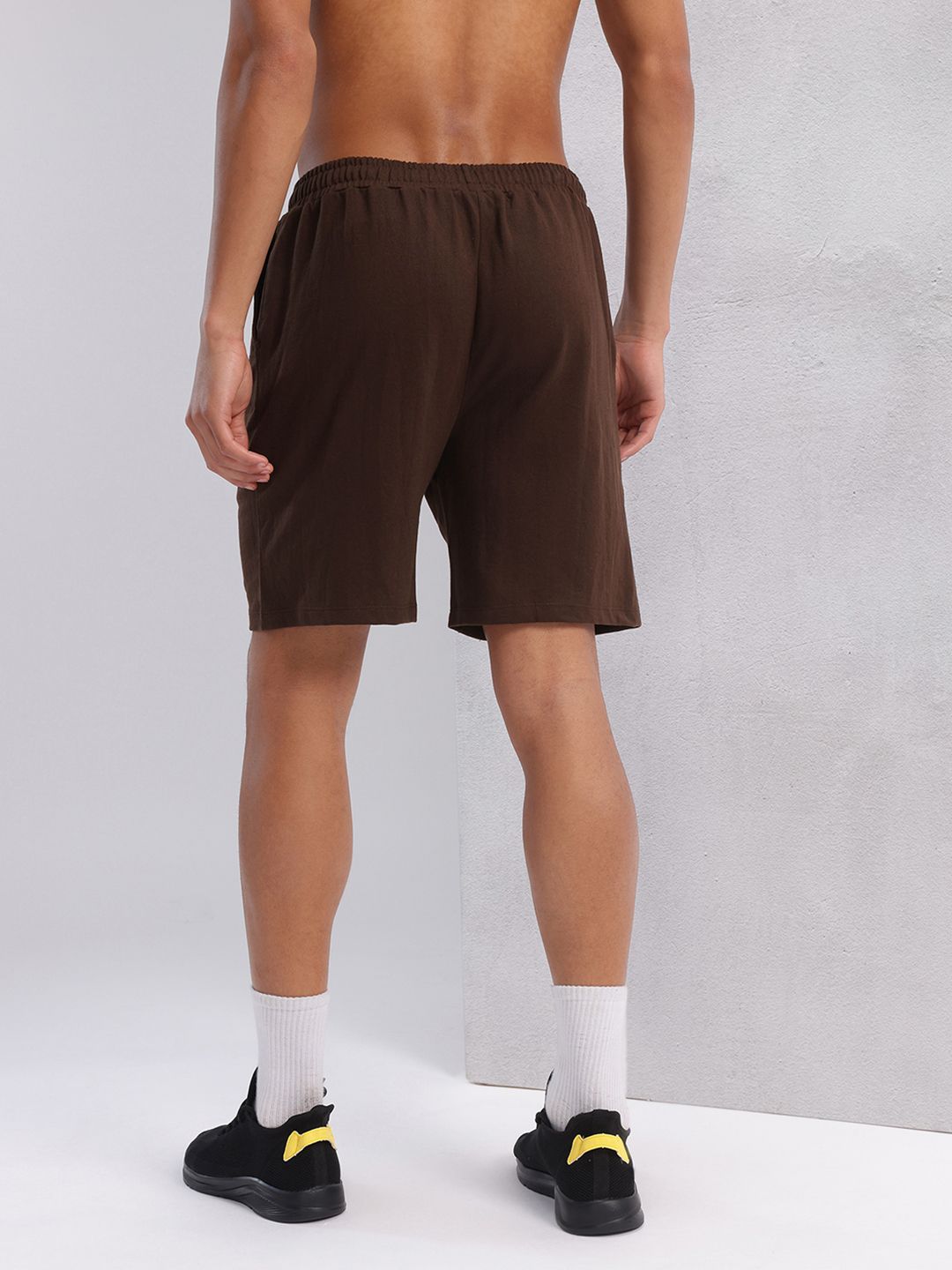 HRX by Hrithik Roshan Men Mid-Rise Training Shorts with Side-Taping