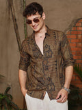 Campus Sutra Men Comfort Tartan Checks Opaque Printed Casual Shirt