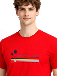 ADRO Men Printed T-shirt
