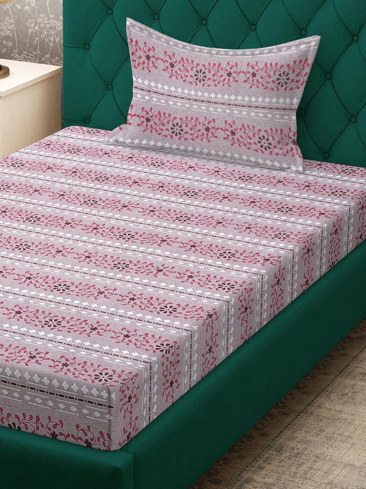 KLOTTHE Cadar Single Cotton Floral Pink