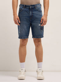 THE BEAR HOUSE Men Relaxed Fit Denim Short