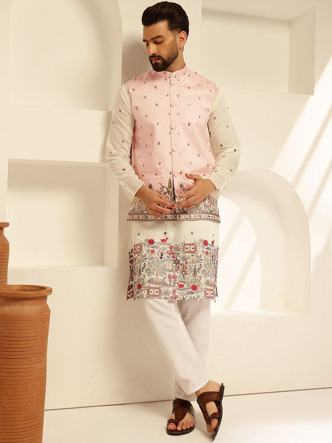 Jaket Nehru Sulam SOJANYA
