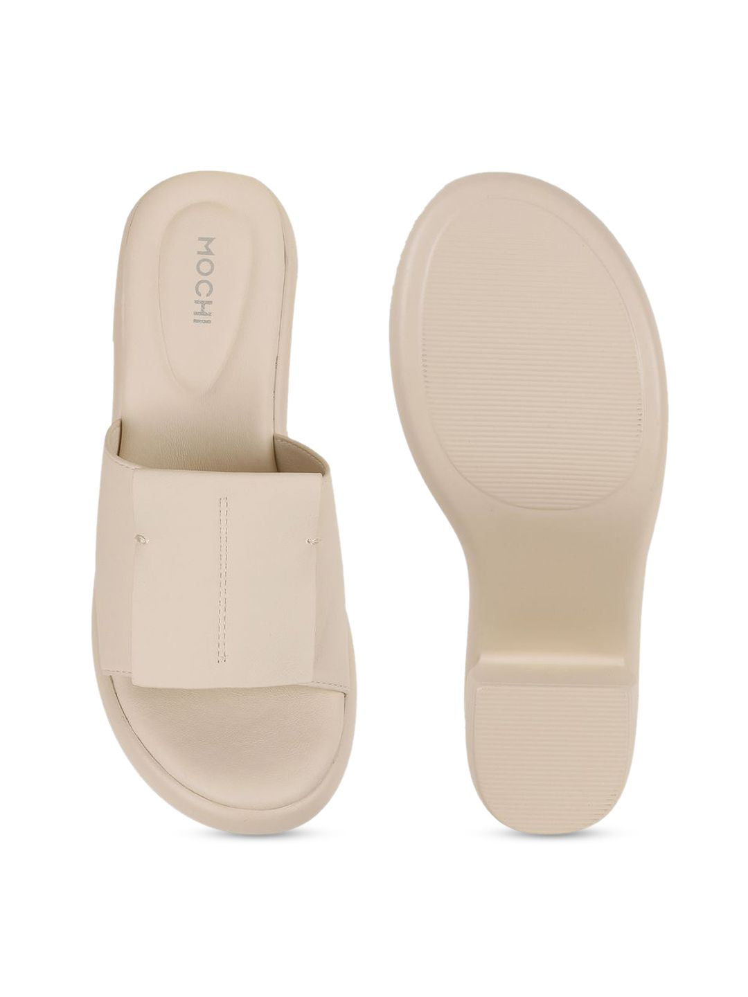 Mochi Textured Block Heel Sandals