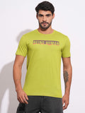 Being Human Men Typography Printed Round Neck Cotton Slim Fit T-shirt