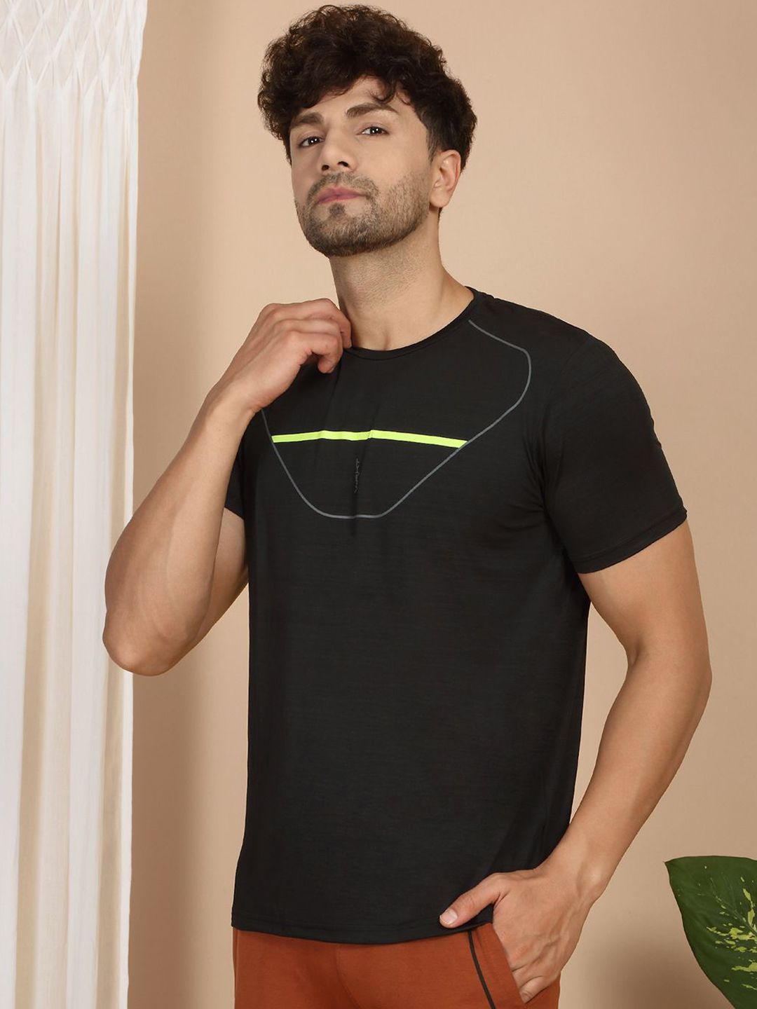 Sweet Dreams Men Round Neck Lounge Tshirt
