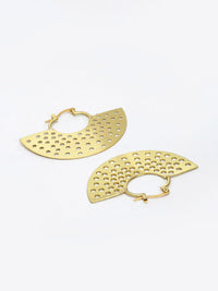 DressBerry Gold-Plated Contemporary Drop Earrings