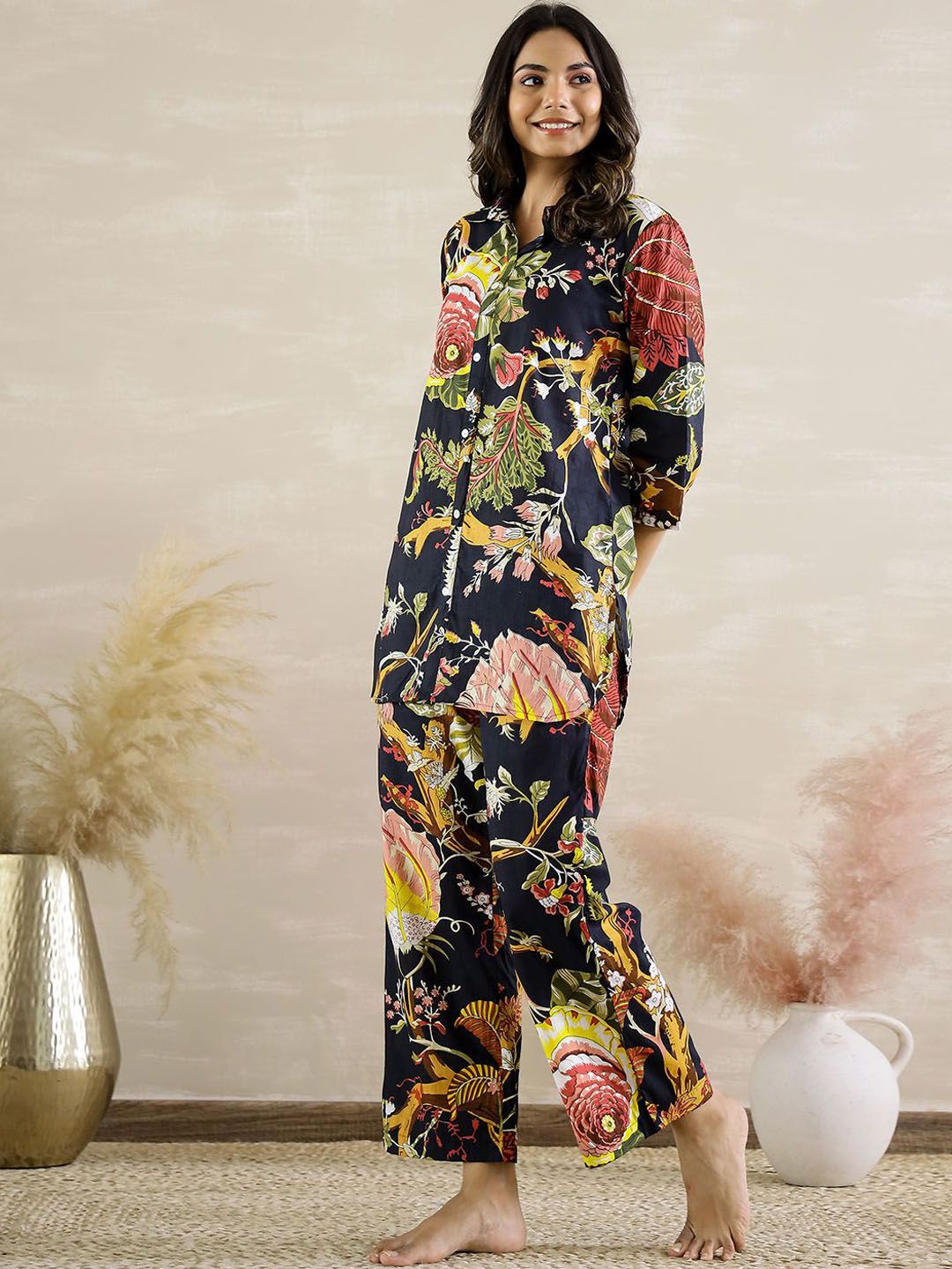 Mamicha Women Botanic Symphony Ready-to-Wear Coord Set