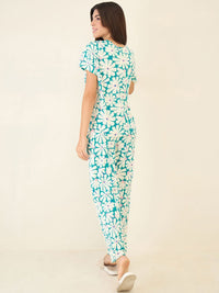 Sweet Dreams Women Printed Top & Pyjamas Night suit