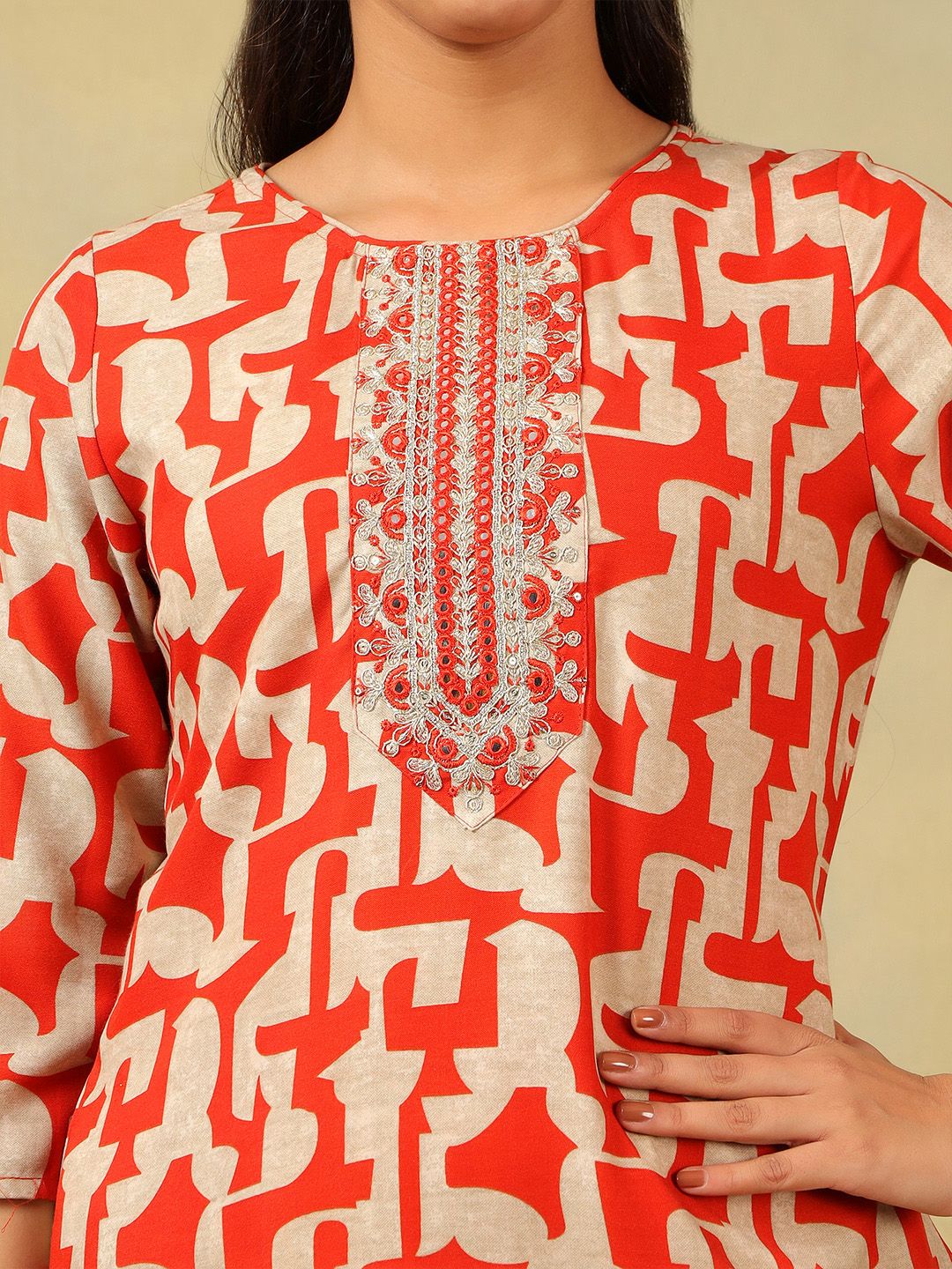 Mamicha Women Ethnic Motifs Printed Regular Pure Cotton Kurta with Trousers & With Dupatta