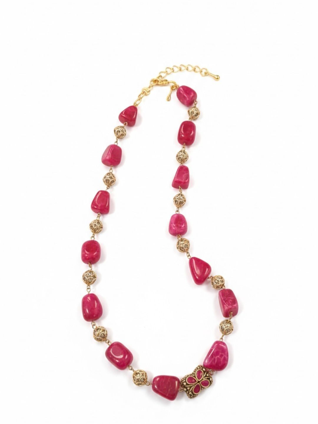 PANASH Brass Gold-Plated Necklace