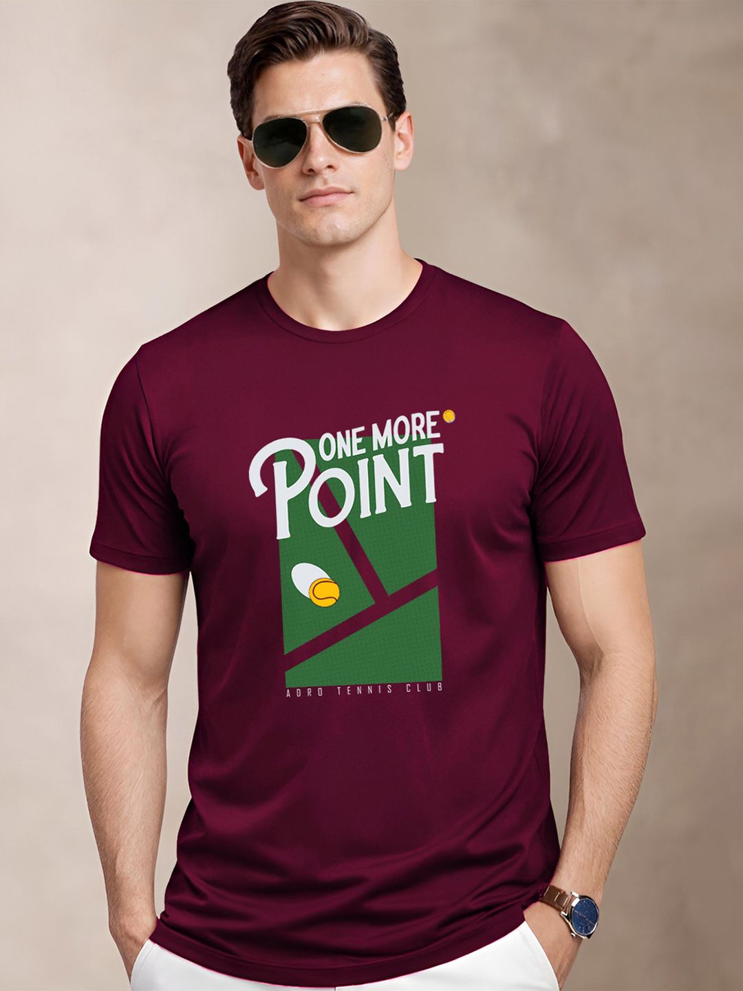 ADRO Men Printed T-shirt
