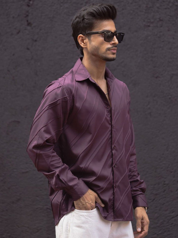 Powerlook Men Opaque Casual Shirt